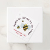 Waterverf Bijen Valentijn Label (In situ)