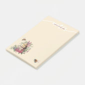 Waterverf bijenkorven notities post-it® notes (Schuin)