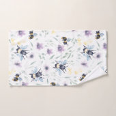 Waterverf-bijenpatroon Bad Handdoek (Handdoek)