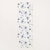 Waterverf-bijenpatroon Yogamat (Achterkant)