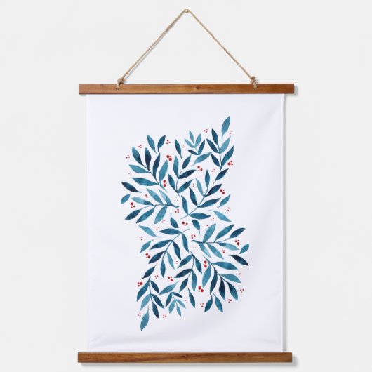  waterverf bijkantoren hangend wandkleed (Voorkant)