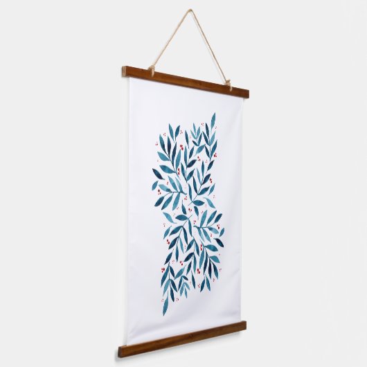  waterverf bijkantoren hangend wandkleed (Gebogen)