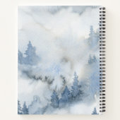 Waterverf bijtend bos onze artikelparen notitieboek (Achterkant)