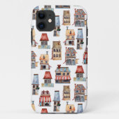Waterverf bijtende woningen | Realtor Case-Mate iPhone Case (Achterkant)