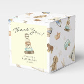  Waterverf bijtring Baby shower Bedankdoosjes (Voorkant Zijde)