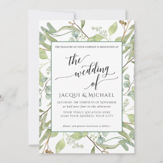 WATERVERF Bindwortel Kaart (Voorkant)