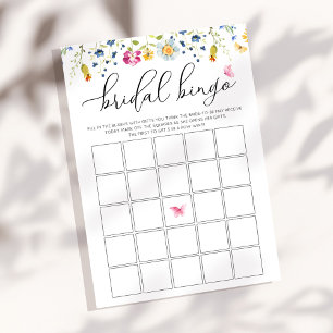  Waterverf Bingo Game Kaart