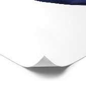 Waterverf biologische aubergine poster (Hoek)