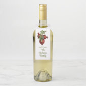 Waterverf Biologische Granaatappel Flessenhanger (Op fles)