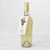 Waterverf Biologische Granaatappel Flessenhanger (Schuin)