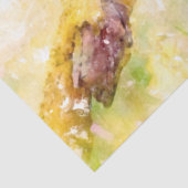 Waterverf Bird 1 ontlepagina Wall Art Tissuepapier (Detail)