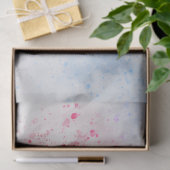 Waterverf Bird 6 Ontworpen Wall Art Tissuepapier (Geschenk)