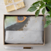 Waterverf Bird 7 Decoupage Wall Art Tissuepapier (Geschenk)