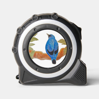 Waterverf Bird Blue Cuckooshrike Rolmaat