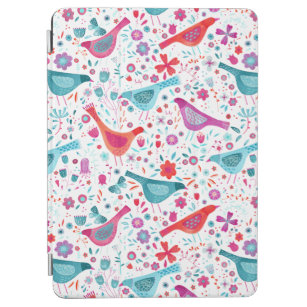 Waterverf Bird Floral iPad Air Cover