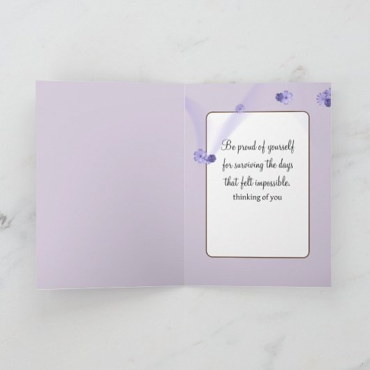 Waterverf Bird Kaart (Binnen)