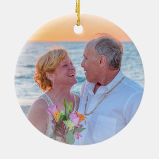 Waterverf Bird Keramisch Ornament (Achterkant)