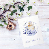 Waterverf Bird Moederdag Kaart