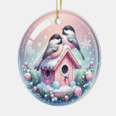Waterverf Bird Ornament (Links)
