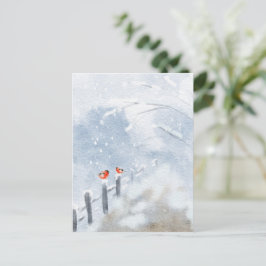 Waterverf Birds Briefkaart | Natuur