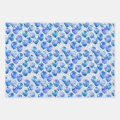 Waterverf Birthday-ballonnen Inpakpapier Vel (Voorkant 2)