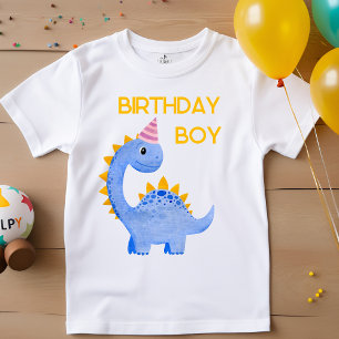 Waterverf Birthday Boy Dino T-shirt