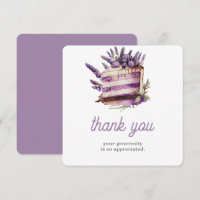 Waterverf Birthday Brunch Lavender Cake