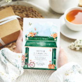 Waterverf Birthday Party Paris Cafe Boulangerie Kaart