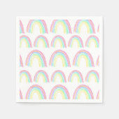 Waterverf Birthday Party Servet (Voorkant)