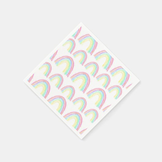 Waterverf Birthday Party Servet (Hoek)