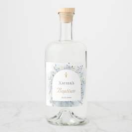 waterverf blaasjes likeurfles etiket