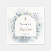 waterverf blaasjes servet (Voorkant)