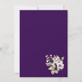 Waterverf Blackberry eerste verjaardagsfeestje Kaart (Achterkant)