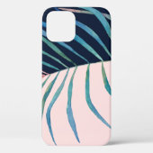 Waterverf blad, abstracte natuur print. Case-Mate iPhone case (Achterkant)