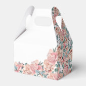 Waterverf - bladen en prosecco - vrijgezellenfeest bedankdoosjes (Achterkant)