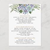 Waterverf bladeren 04d bruiloft behuizing Kaart (Voorkant)