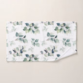 Waterverf bladeren bad handdoek (Handdoek)