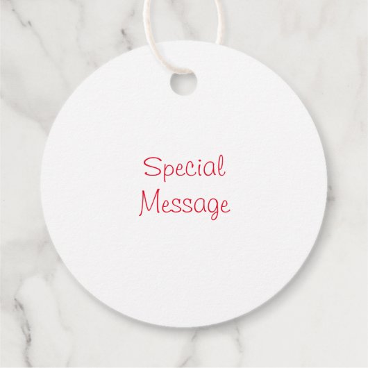 Waterverf bladeren en bessen Wreater Bedankjes Labels (Achterkant)