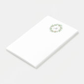 Waterverf bladeren en bessen Wreater Post-it® Notes (Schuin)