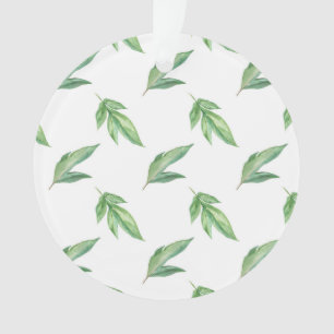 waterverf bladeren ornament