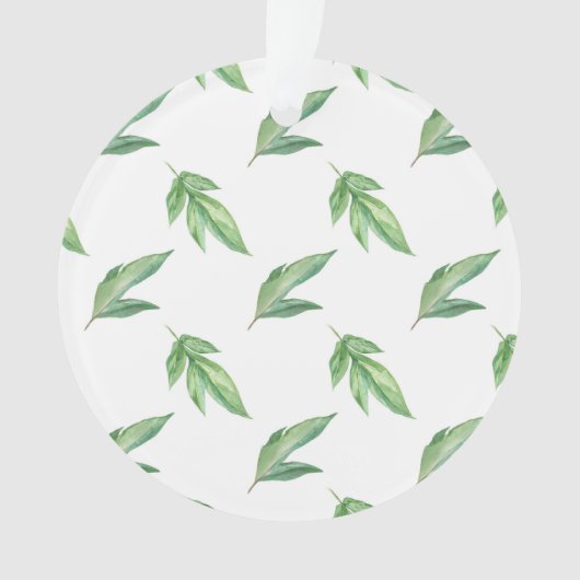 waterverf bladeren ornament (voorkant)