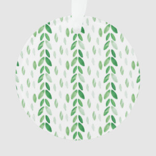 waterverf bladeren ornament