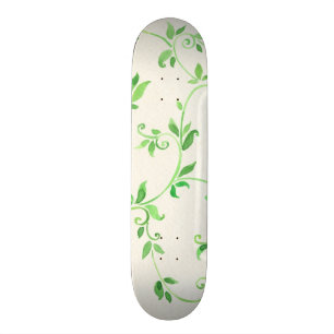 Waterverf bladeren patroon persoonlijk skateboard