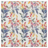 Waterverf bladeren stof (Swatch)