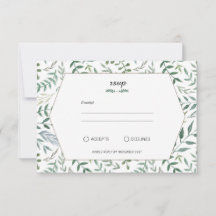 Waterverf Bladgroen Huwelijk