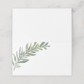 Waterverf bladnaam Kaarten Plaatskaartje (Buitenkant ongevouwen)