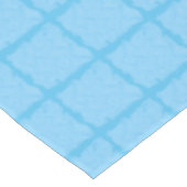 Waterverf Blauw blok Tafelkleed (Gekanteld)