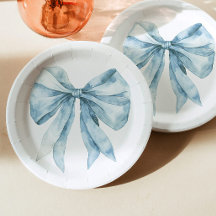 Waterverf blauw boog minimalistische Toile Baby sh