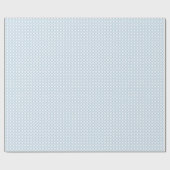 Waterverf blauw en marinelint cadeaupapier (Vlak)