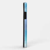 Waterverf Blauw en Paarse iPhone / iPad Case (Achterkant/rechts)